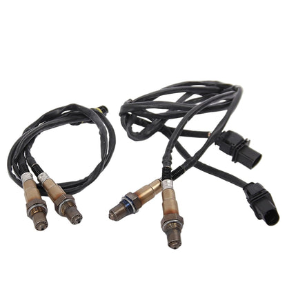 ya 4 8.8.2 Set of 4PCS Oxygen Sensors Upstream+Downstream for BMW X3 X5 3.0si 2007-2010
