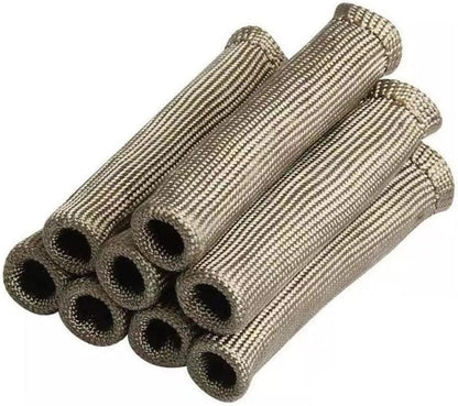 ya 4 8.10 8 PCS Synthetic Spark Plug Wire Boots Protector Sleeve Heat Shield Cover