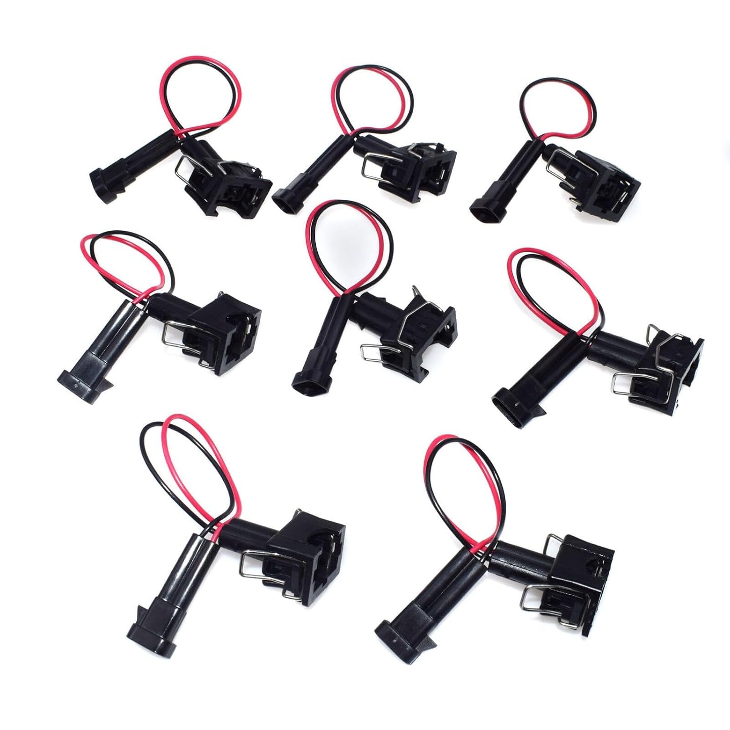 ya 4 8.8 8-Piece Wiring Harness Adapter Plug LQ4 LQ9 4.8 5.3 6.0 Injector to LS1 LS6 LT1 EV1