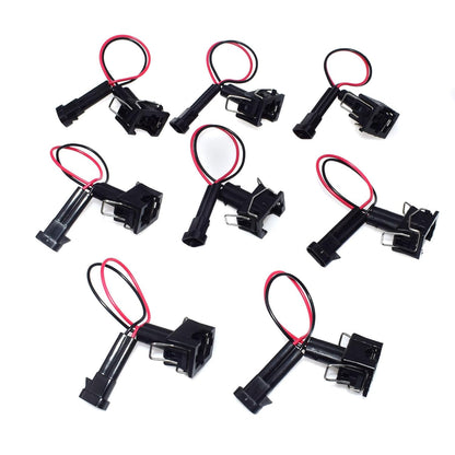 ya 4 8.8 8-Piece Wiring Harness Adapter Plug LQ4 LQ9 4.8 5.3 6.0 Injector to LS1 LS6 LT1 EV1