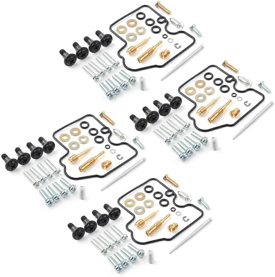 ya 2 8.15 For 1999-2002 2001 for Yamaha YZF R6 600 4 sets Carburetor Carb Re2x Rebuild Kit