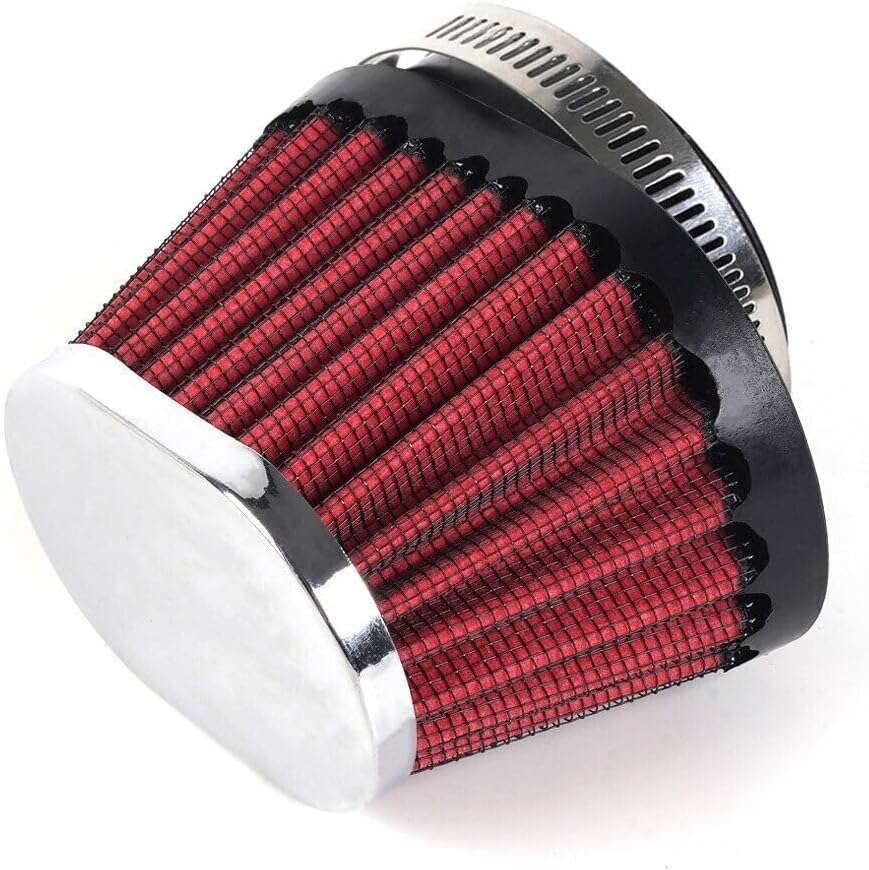 ya 5 8.10 4Pcs Motorcycle High Flow Air Filter 51mm For Motocross Scooter Air Pods Cleaner