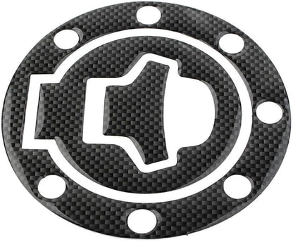ya 4 8.10 Fit 97-03 GSXR-600/750/1000 Carbon fiber Gas Tank Fuel Cap Cover Protector Pad