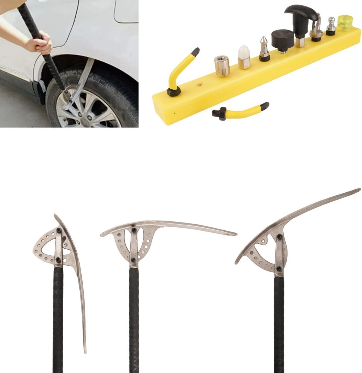 ya 12 10.8 zhengce Car Mudguard Damage Repair Tool Automatic dent Removal kit Angle dent Repai