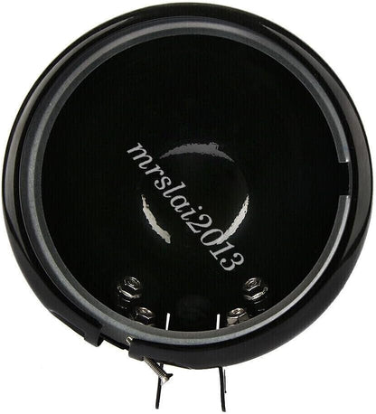 ya 6 8.24 baidi Motorcycle Headlight Headlamp Bucket Housing Bottom Mount 5-3/4 Inch Black