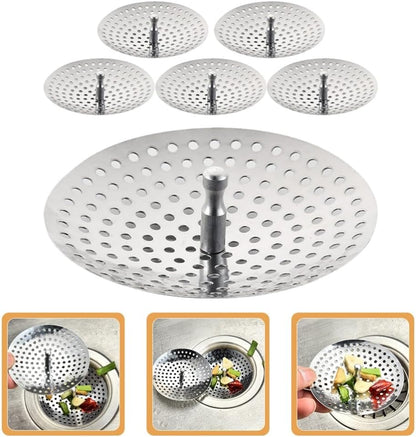 ya 14 9.20 baidi 6 Pcs Sink Plug Stopper Kitchen Drain Filter Catcher Strainer for-1