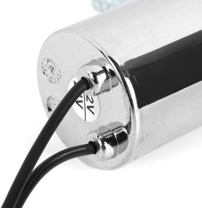ya 12 10.8 baidi Air Horn Electric Solenoid Valve Heavy Duty 1/4 NPT Chrome 12V 24V Train Truck