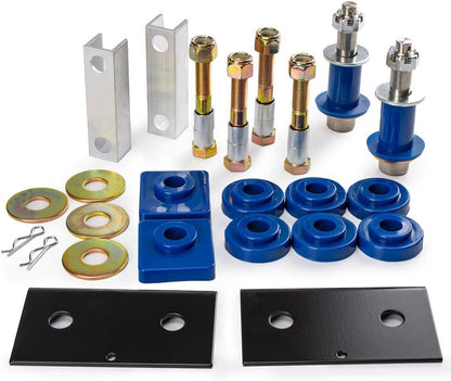 ya 4 8.14 Hood Hinge Pivot Bushing Kits Mounting Bolt Set 13-04154 fits for Peterbilt