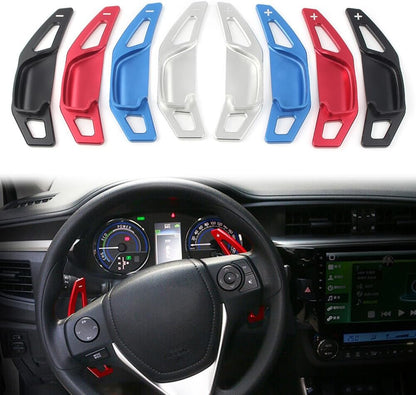 ya 10 9.16 zhengce 2x Shifters Gear Shift Steering Wheel Extension Paddle for Toyota for Corol
