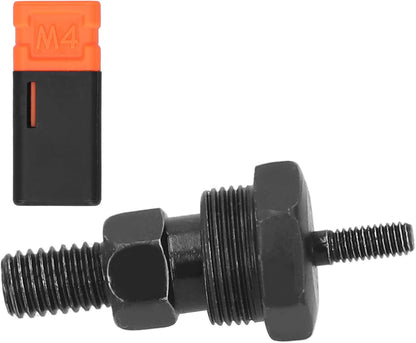 ya 26 10.21 baidi Rivet Nut Head Manual Riveter Tip Alloy Steel Threaded Mandrel Tool M4 New