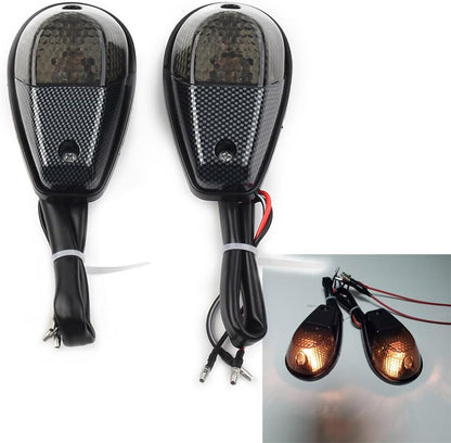 ya 2 8.15 2x Amber Motorcycle Flush Mount Turn Signals Indicators Blinker Lights Universal
