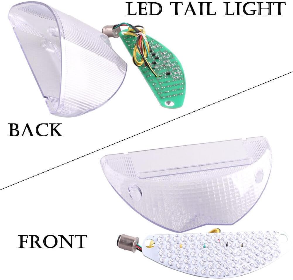 ya 10 9.16 zhengce for BMW R1200GS 2004-2007 2005 2006 LED Rear Brake Tail light Turn Signals