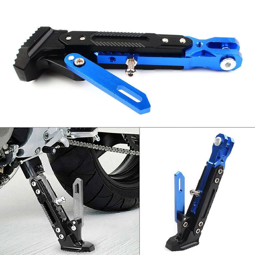 ya 9 10.24 Motor Stainless Steel Non-Slip Adjustable Kickstand Foot Side Support Stand