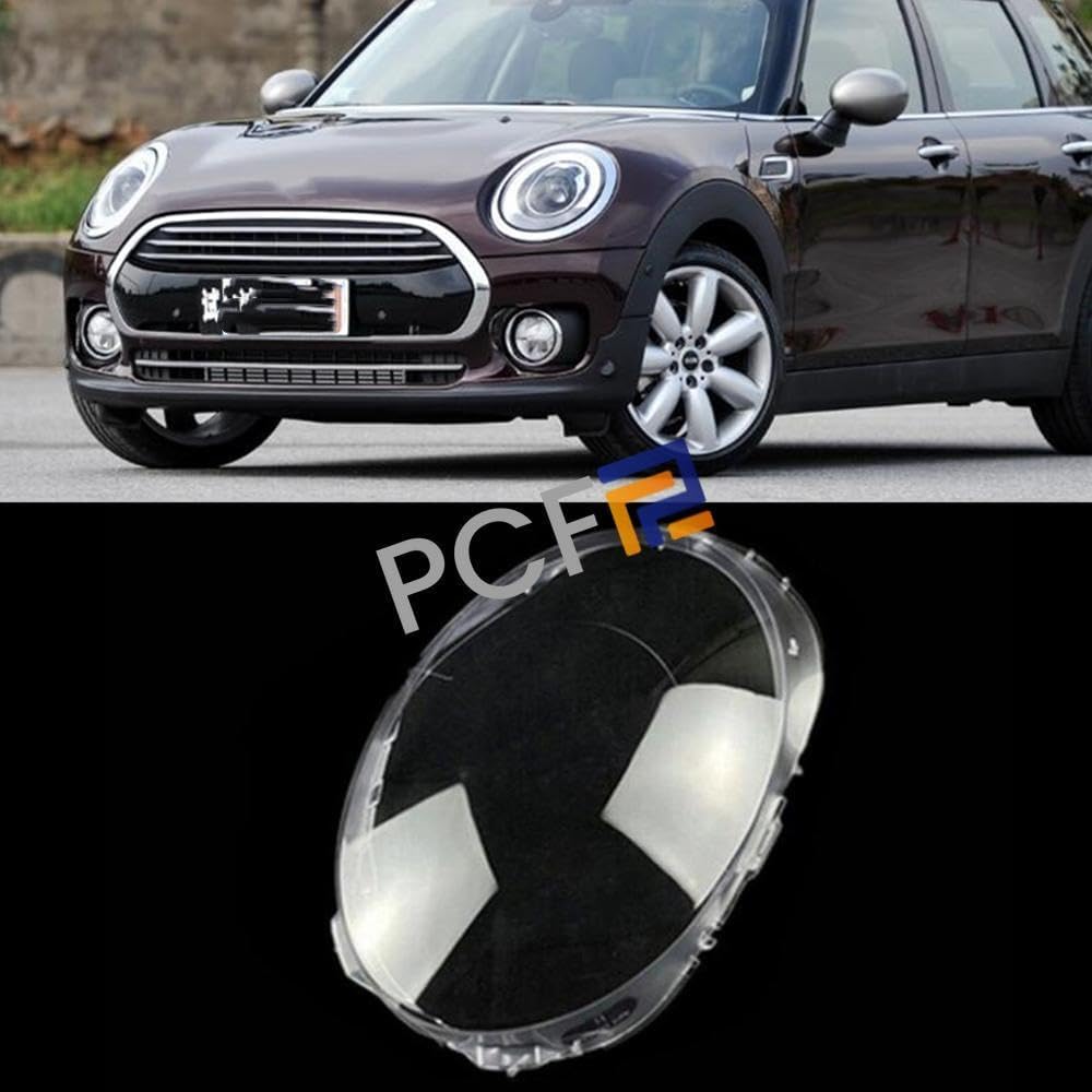 ya 4 8.14 Front Clear Headlight Lens + Sealant Left for Mini Cooper F55 F56 F57 14-18