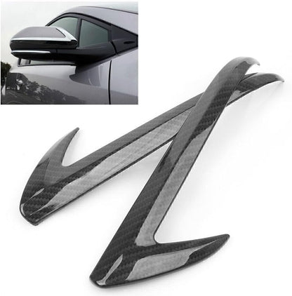 ya 4 8.14 for Toyota C-HR 2016-18 Carbon Rear View Side Wing Mirror Base Cover Trim Strip