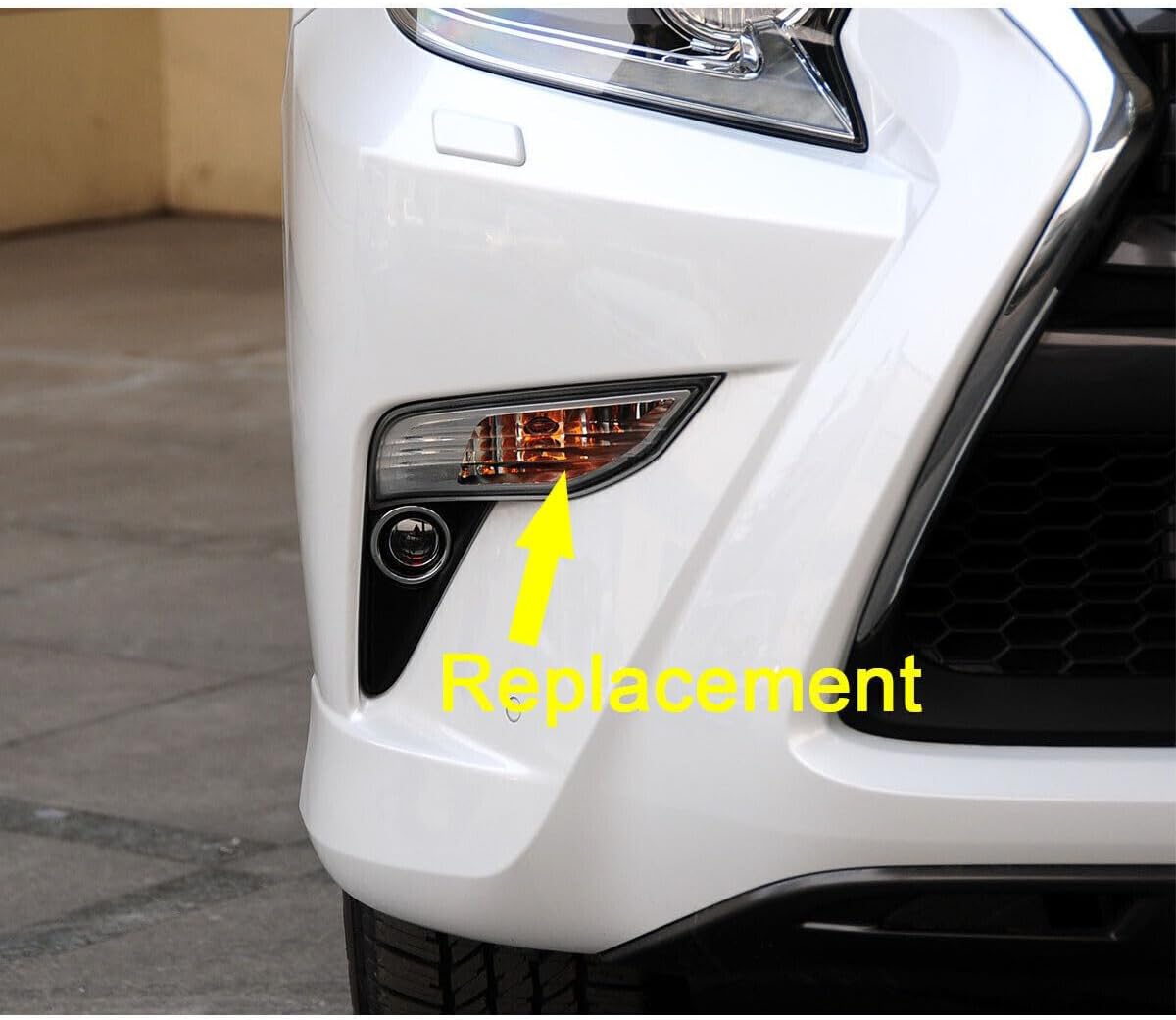 ya 4 8.24 baidi Right grip front right fog light turn signal light ASSY suitable for Lexus GX460/400 2014-2017