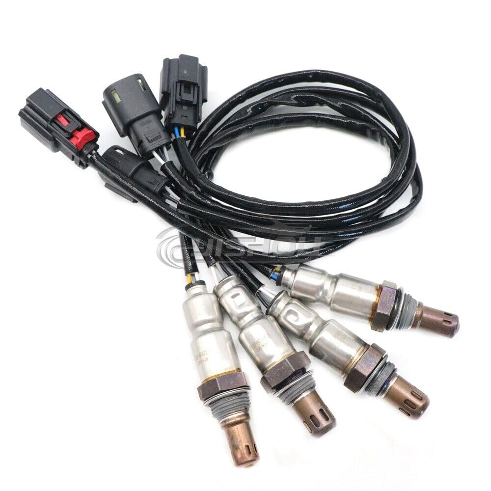 ya 5 8.24 baidi 4 Oxygen sensors Front and Rear fit 234-5176 234-4968 for Ford F-150 2015-2017 5.0L