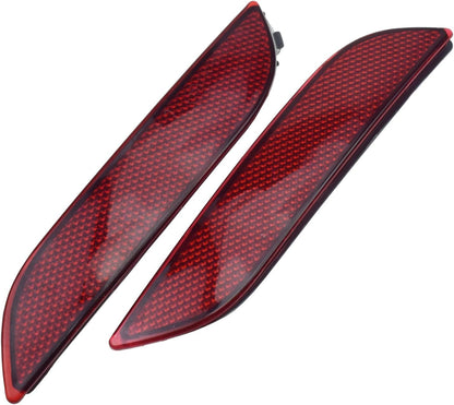 ya 4 8.14 One pair of red LED bumper reflectors driver and passenger side for Toyota for Camry 2018-2021