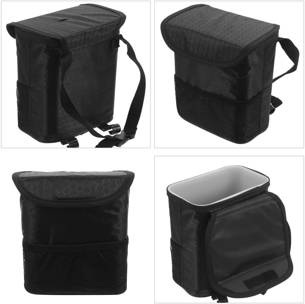 ya 13 9.15 baidi Car Trash Can Waste Bin Hanging Rubbish Foldable Garbage Automotive
