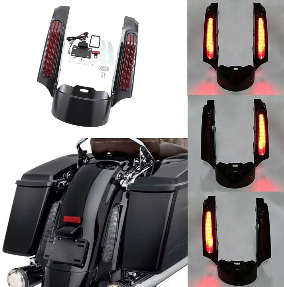 ya 23 10.7 baidi Fascia LED rear fender lights suitable for Harley Touring Electra Road Glide King 14+-
