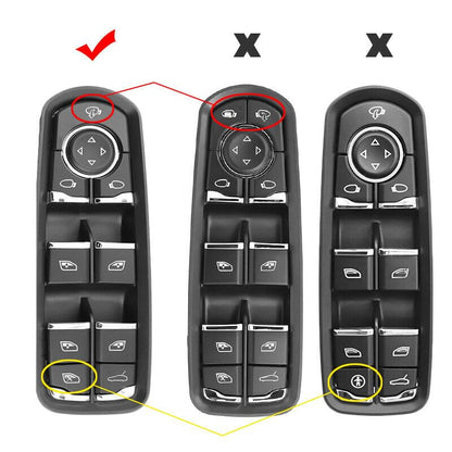 ya 6 8.14 Front Left Window Switch Button Panel Suitable for Porsche Cayenne/Macan/for Panamera 