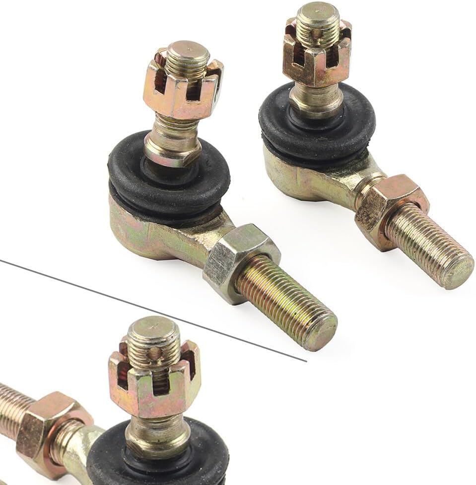 ya 2 8.15 12-12mm Tie Rod End Ball Joint Fit 50cc 110cc TAOTAO COOLSTER JCL KANDI GO KART