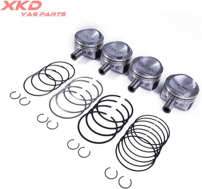 ya 4 8.24 baidi 1.8T EA888 piston assembly with upgraded scraper ring for VW for Passat CC