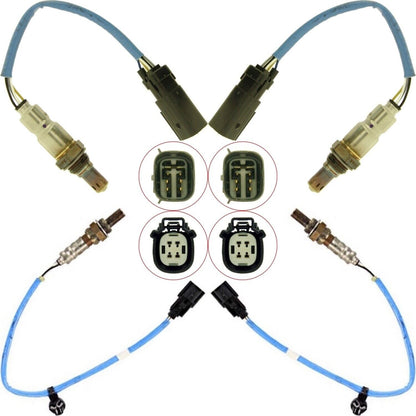 ya 9 10.24 4 Pack Oxygen O2 Sensor Upstream + Downstream Suitable for 2013-16 for LINC
