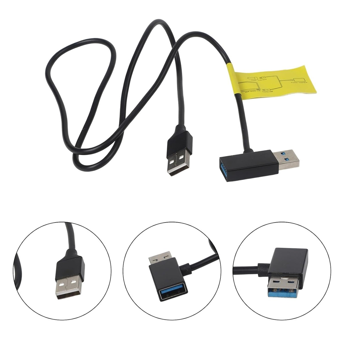 ya 23 10.7 baidi USB Connection Harness for Android Auto and for Carplay Vehicle Power Supply