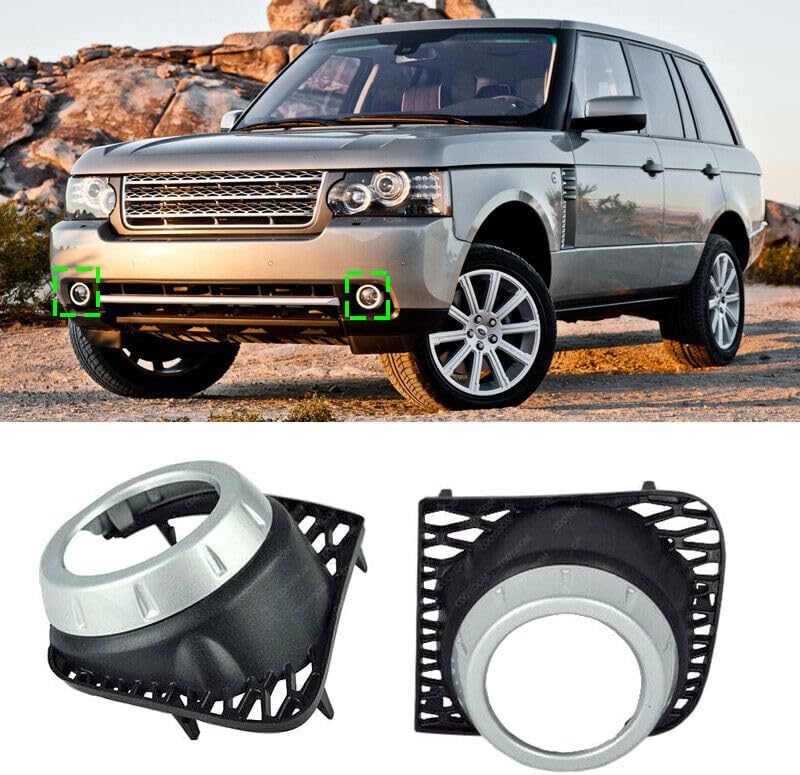 ya 2 8.15 Suitable for Land Rover Range L322 2010 2011-12 dual front fog lamp cover decorative light shield