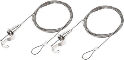 ya 26 10.21 baidi Picture Hanging Wire Kit, 2pcs 2M Adjustable Rail Hanging System, Load 66 lbs