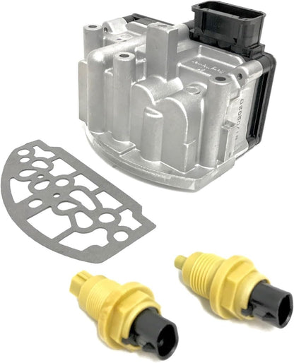 ya 10 9.16 baidi A604 604 41TE Transmission Shift Solenoid Valve Block Speed Sensor Filter Kit -