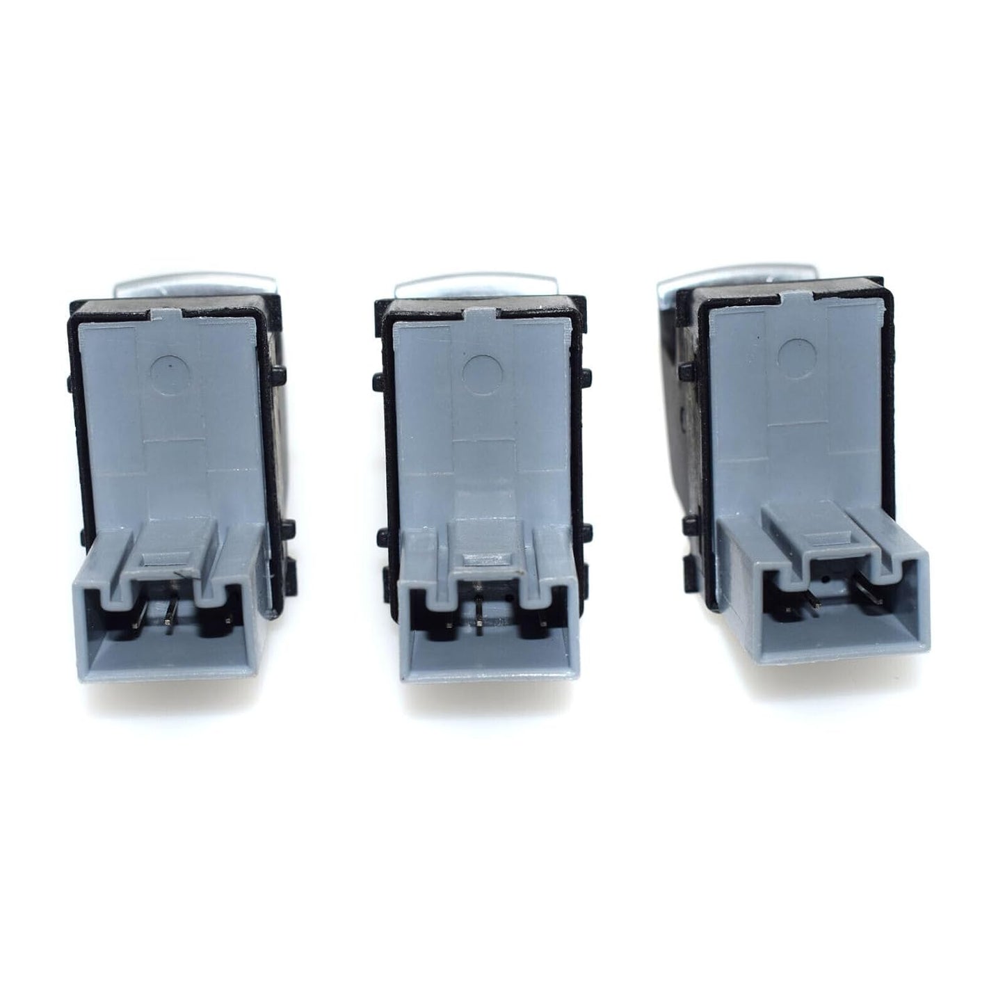 ya 4 8.8 3-Piece Chrome Plated Passenger Window Switch for VW Golf Jetta MK5 MK6 Passat CC Tiguan