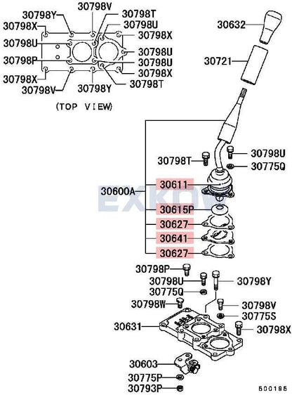 ya 10 9.16 baidi T/F Gear Repair Kit for Mitsubishi for Pajero 2 MK2 Montero Sport IO L200 L400-