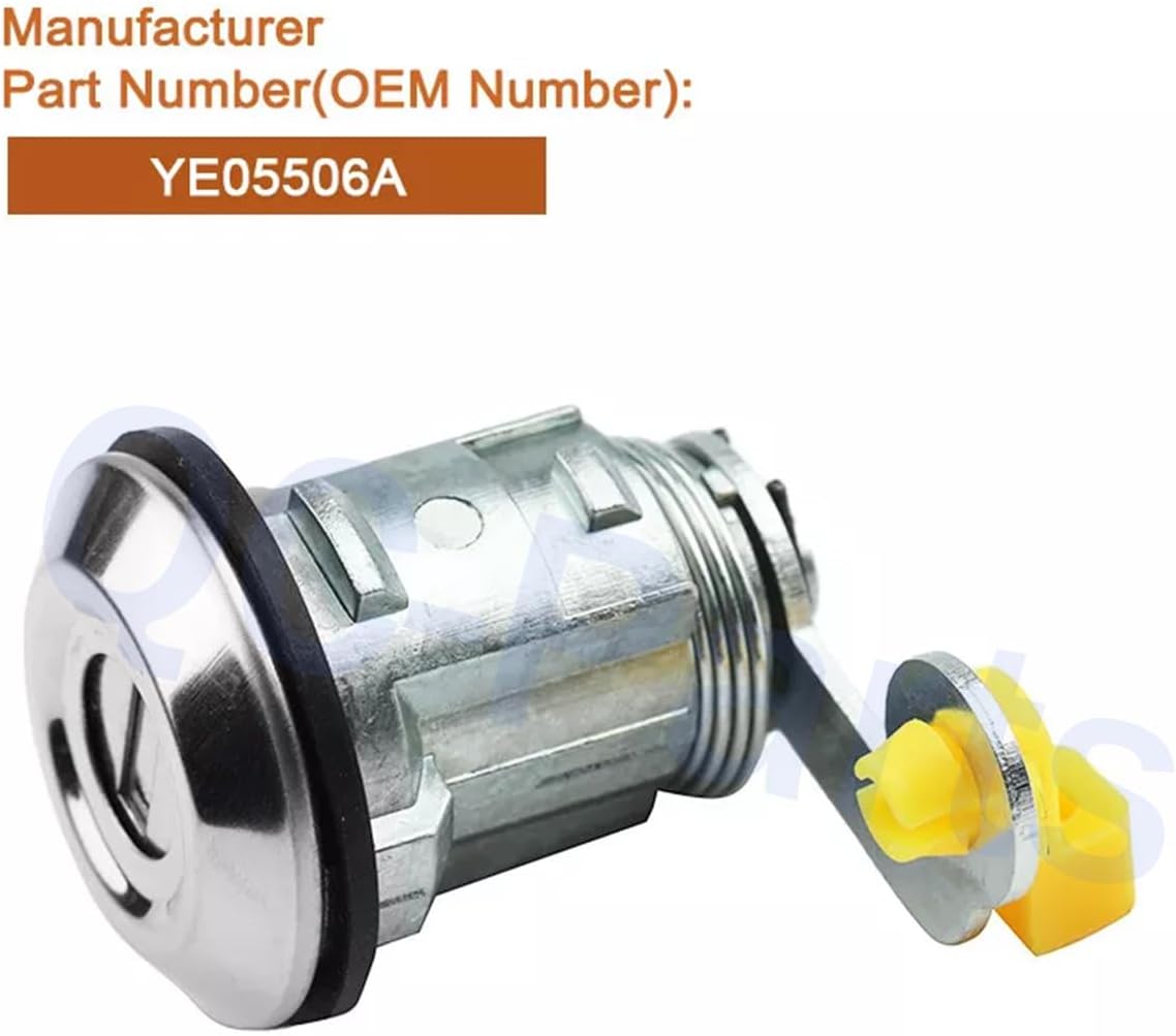 ya 5 8.24 baidi Suitable for Mitsubishi L200 96-06 Right and Left 2 Door Lock Rod and Key Set YE05506A