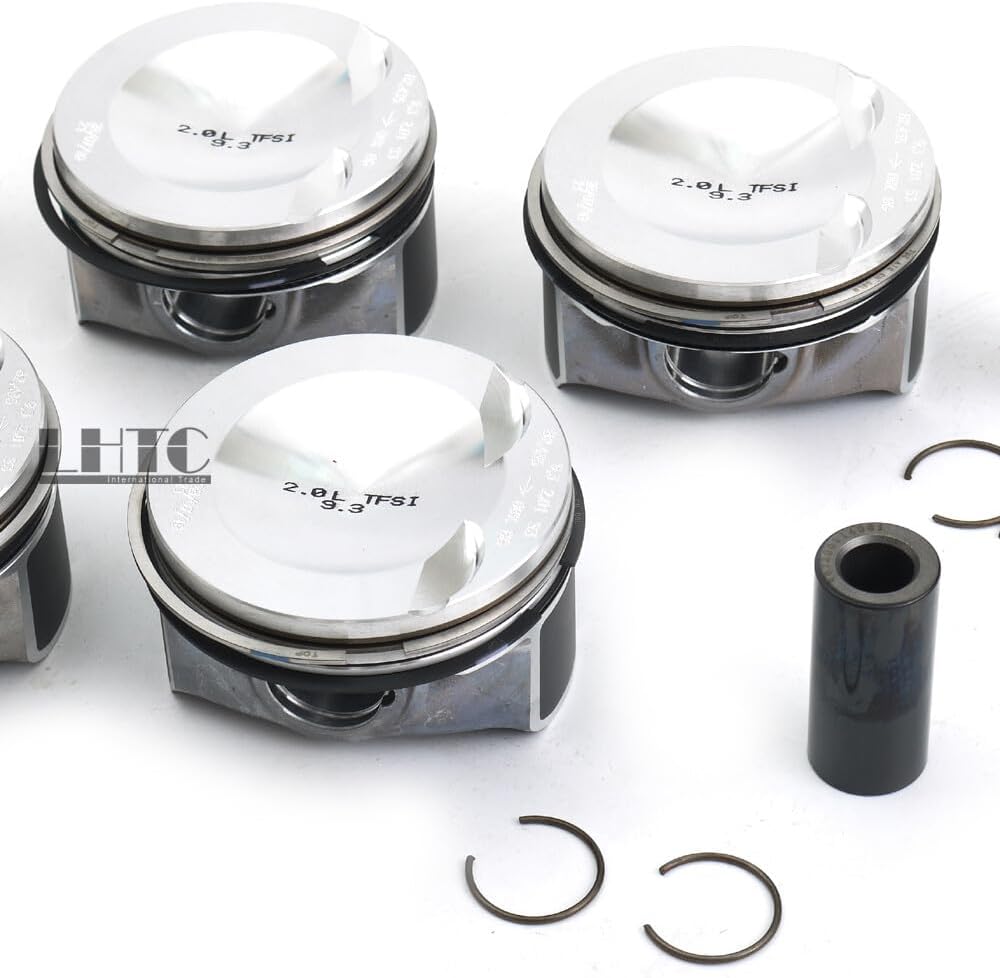 ya 4 8.24 baidi 4pcs Pistons Rings Set ¦µ23mm for Audi S3 8V TTS for Golf R MK7 2.0 TSI CJX DJH DNU
