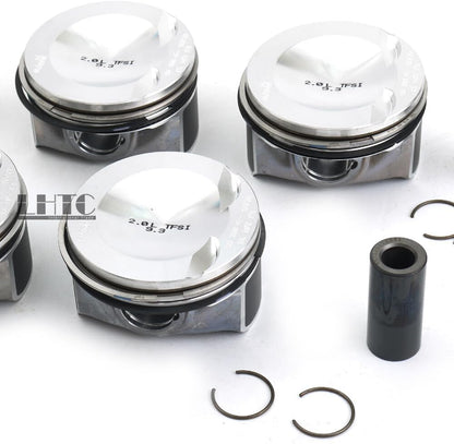 ya 4 8.24 baidi 4pcs Pistons Rings Set ¦µ23mm for Audi S3 8V TTS for Golf R MK7 2.0 TSI CJX DJH DNU