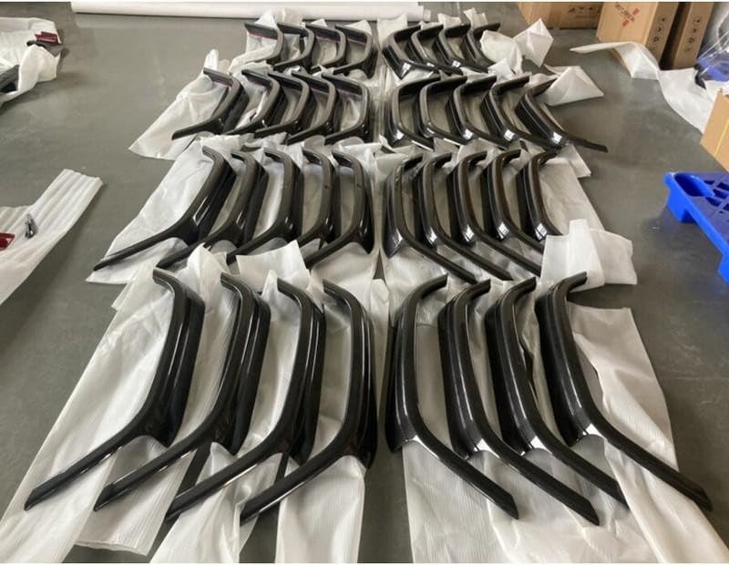ya 5 8.10 Real Carbon Fiber Fender Flare 4 Pcs B900 Style for benz G Class