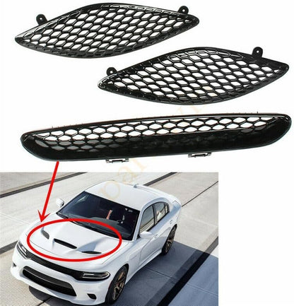 ya 13 9.15 zhengce Front Grille Grill Bonnet Protective Cover Suitable for Dodge for Charger S
