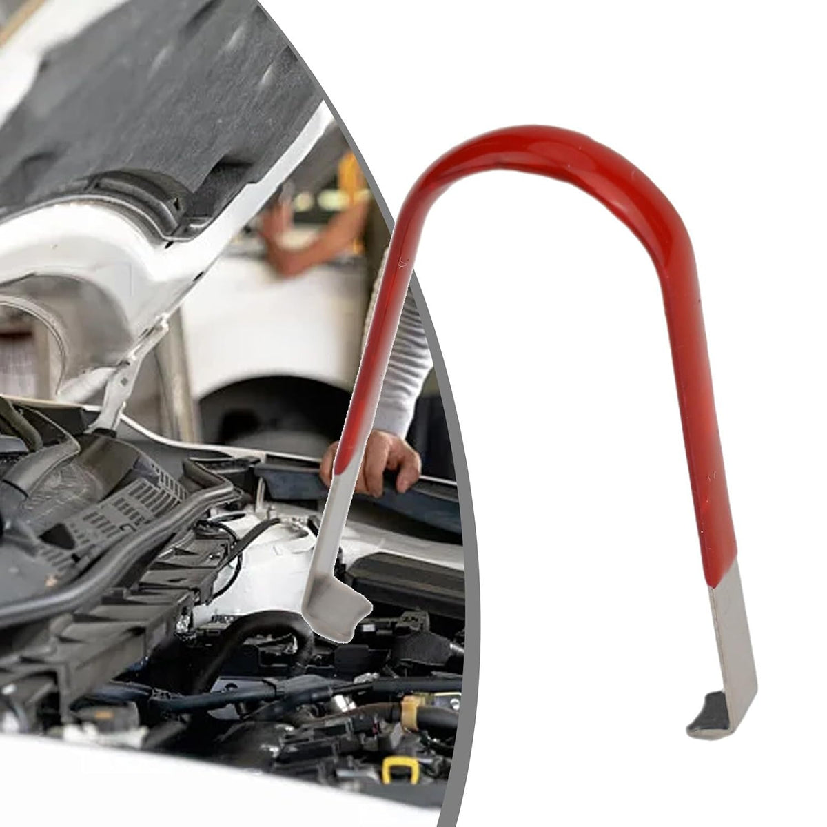 ya 13 9.15 baidi for Nut Removal Nut Removal Key Tweezers 1PCS Car Red Wheel Nut Bolt Covers Cap