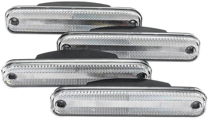 ya 4 8.10 For 1973-1991 for GMC C/KR/V 1500 2500 3500 Trucks Front and Rear LED Side Marker Lights 