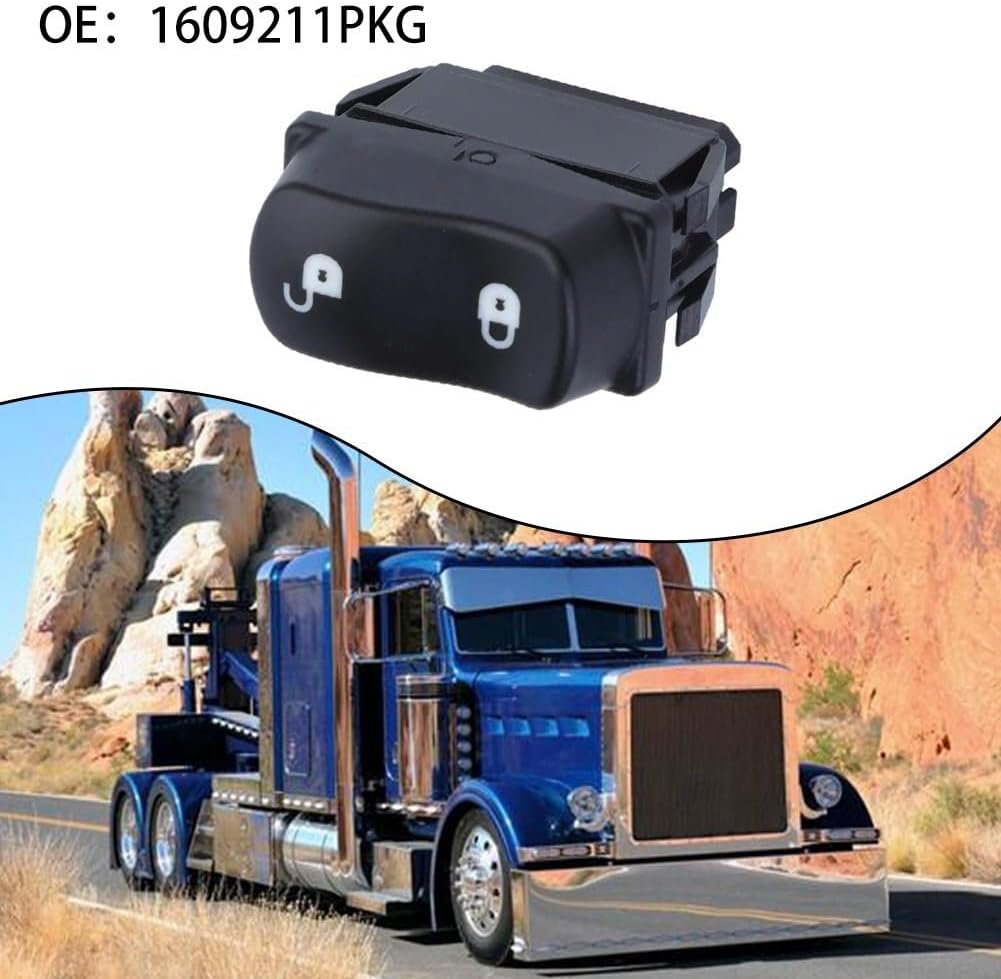 ya 13 9.15 baidi Replacement Door Lock Switch Button for for for Peterbilt For Truck 1609211PKG