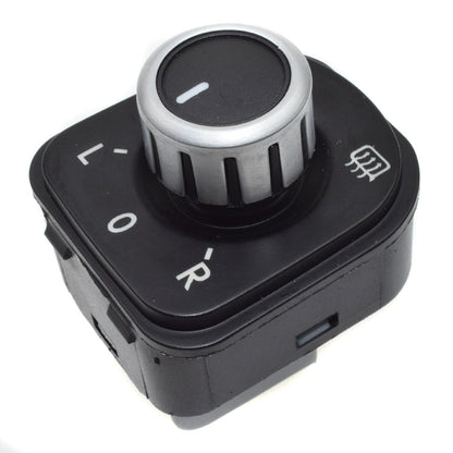 ya 4 8.8.2 Chrome Side Mirror Adjustment Switch Knob Suitable for VW for Golf for Jetta for Tiguan for Passat Rabbit