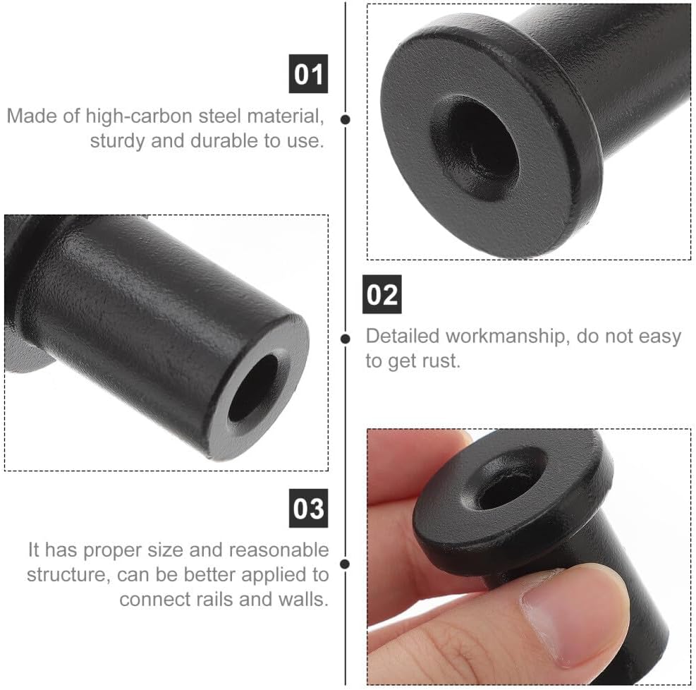 ya 26 10.21 baidi 5Pcs Flat Track Spacer Barn Door Connector Sliding Door Hardware Component