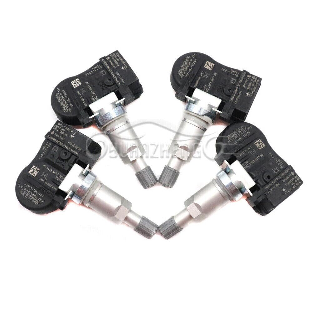 ya 2 8.15 4 Pieces of 42753-T6N-A01 tire Pressure Sensor TPMS Suitable for Honda Odyssey for Acura 433MHz