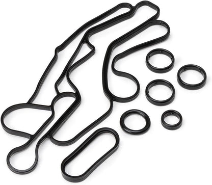 ya 12 10.8 baidi Black Oil Cooler Gasket Set LR061969 for Land Rover for Range Rover 2016-2020 3.0L