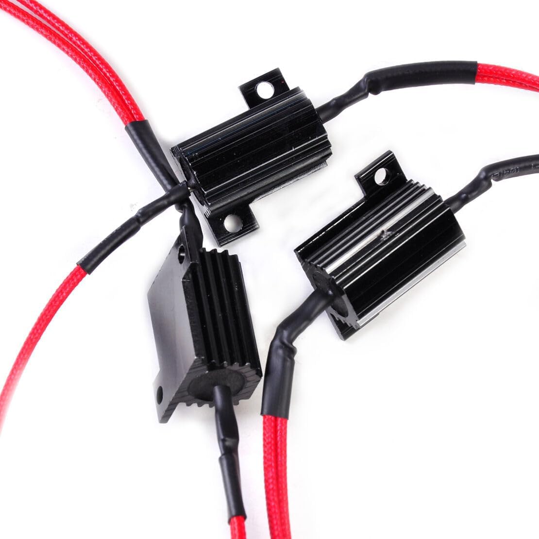 ya 4 8.14 4x LED Bulbs Load Resistor Corrector Turn Signal Light Park Indicator Flasher 