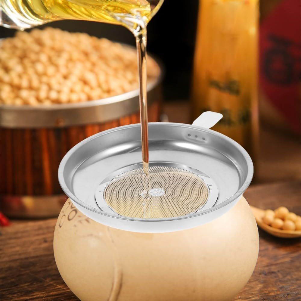 ya 14 9.20 baidi Stainless Steel Filter Travel Tea Sieve Oil Pot, Infusers for-1