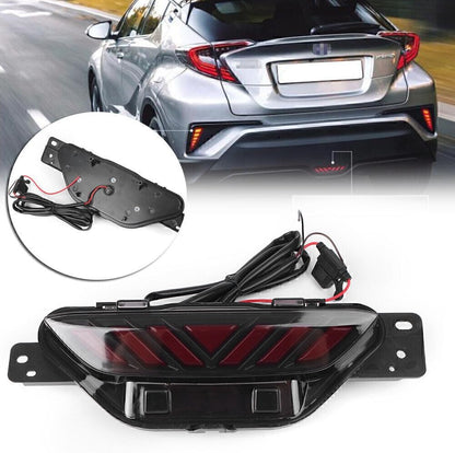 ya 4 8.8 LED rear bumper light tail light brake light fog light for Toyota CHR 2016-19