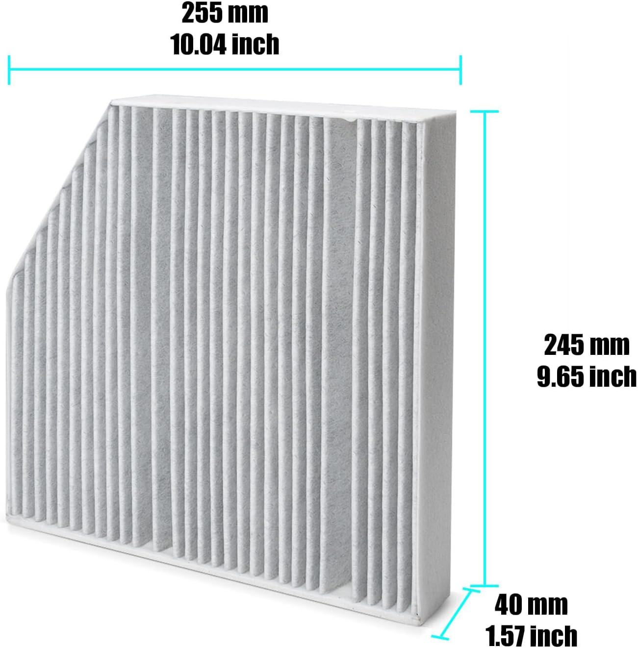 ya 5 8.24 baidi 1PCS A2058350147 Cabin Air Filter for Mercedes-Benz E53 E63 AMG 2019 2020-2023